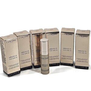 New (6) Lancome Absolue The Serum Intensive Concentrate 0.16oz/5ml  Grand Rose
